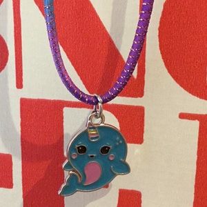 Top Trenz Narwhal Necklace, NWT